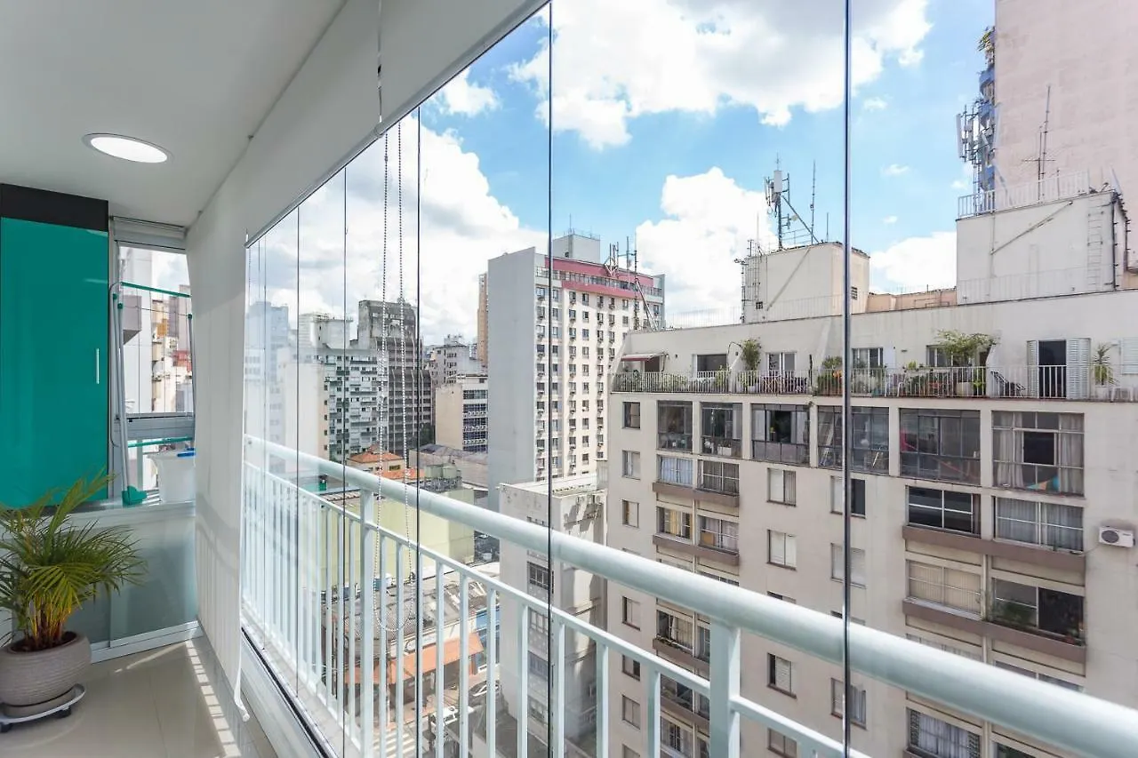 Apto Novo - Um Bloco Do Metro Republica Apartamento São Paulo